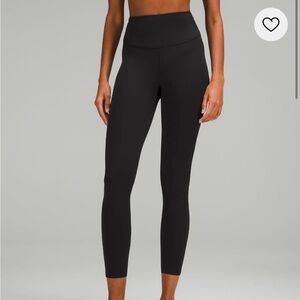 Lululemon Black Base Pace High-Rise Tight 25”